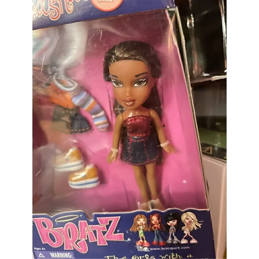 Lil' Bratz Mini Sasha Doll 2002 New In Box The Girls With The Passion Retro NIP